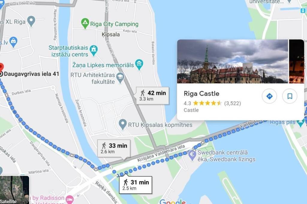 Daugavgrivas41 6 Can Stay Parking Free Old Town 6Min Shop 3Min Riga Buitenkant foto